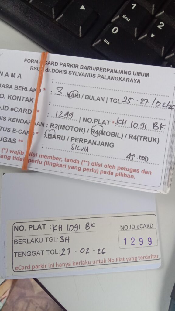 Kartu Member baru id 1299