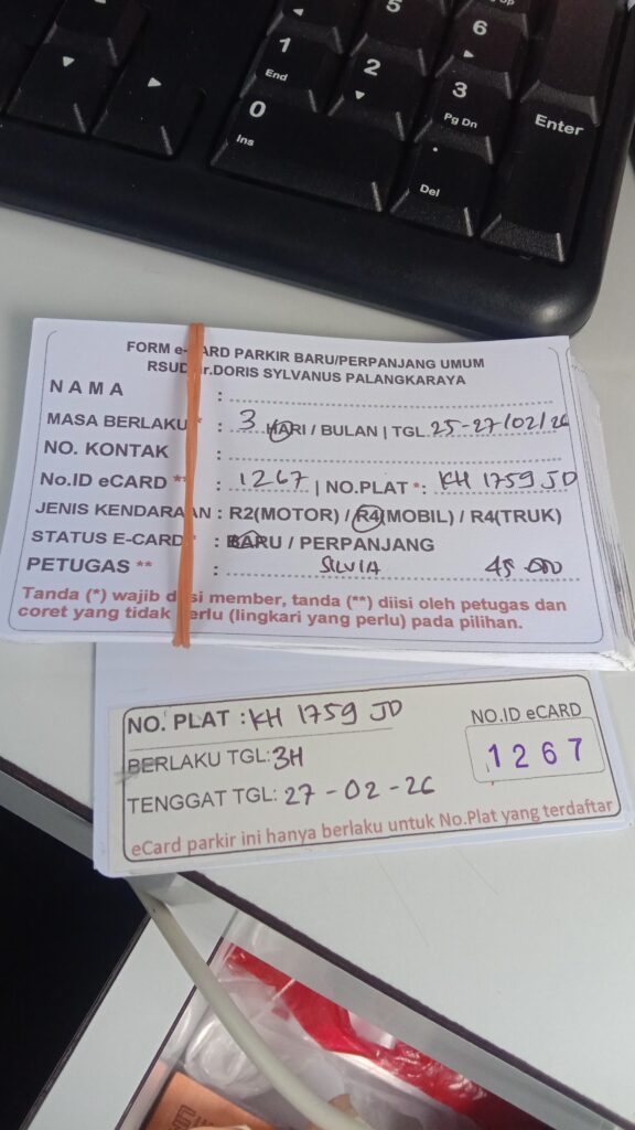 Kartu Member baru id 1267