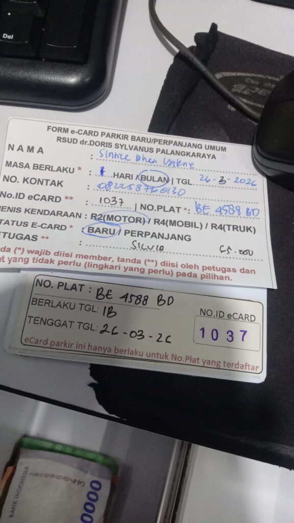 Kartu Member baru id 1037