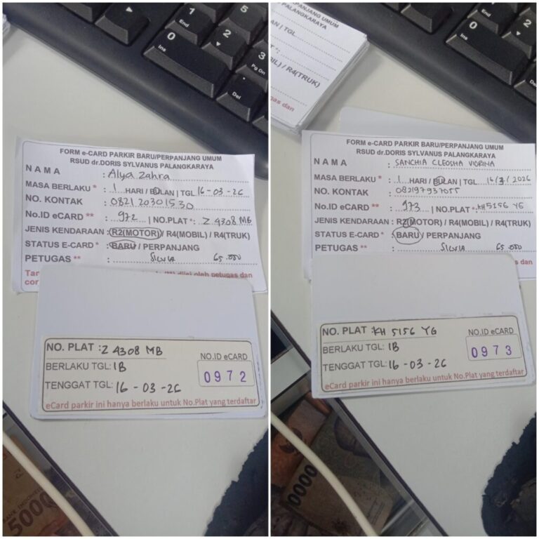 Kartu Member baru id 973, 972