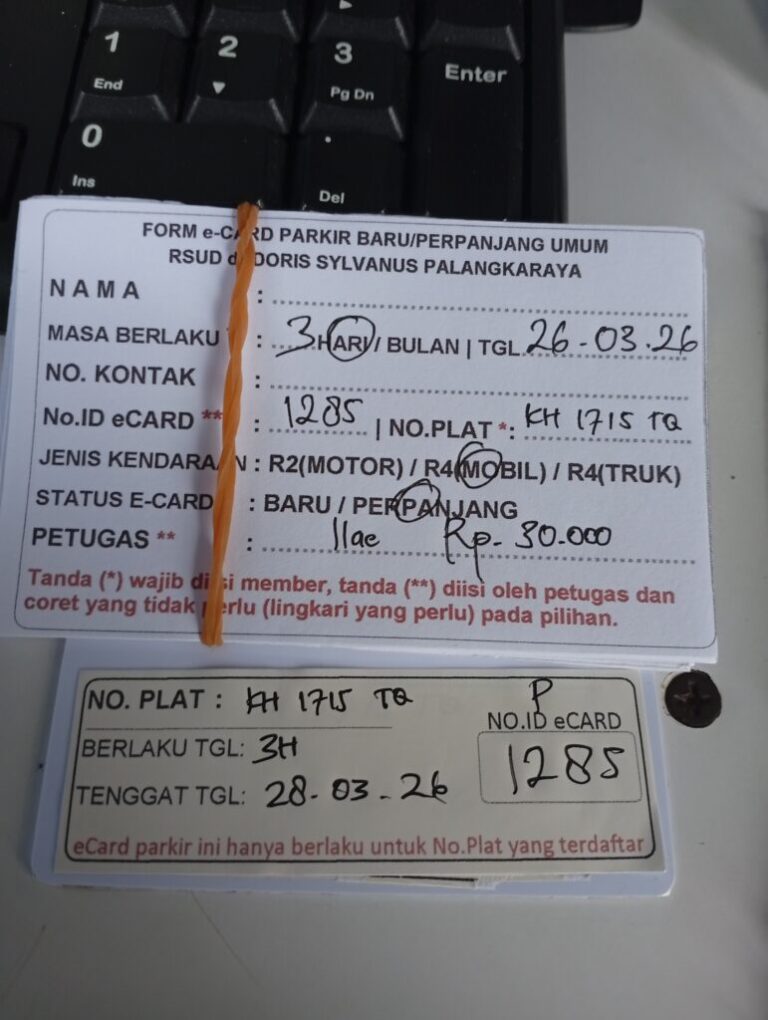 Kartu Member Perpanjang ID 1285
