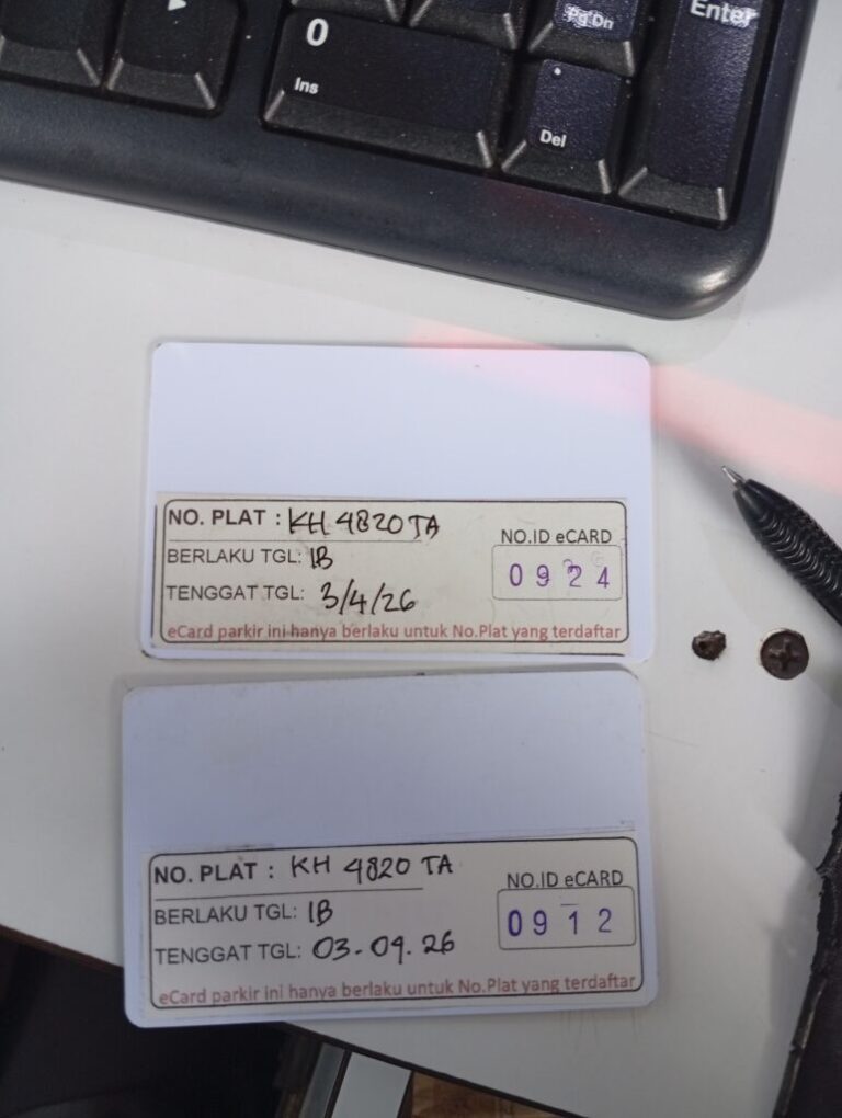 KARTU MEMBER TIDAK TERDAFTAR GANTI KE ID 912