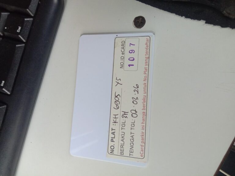 Kartu member kembali id 1097