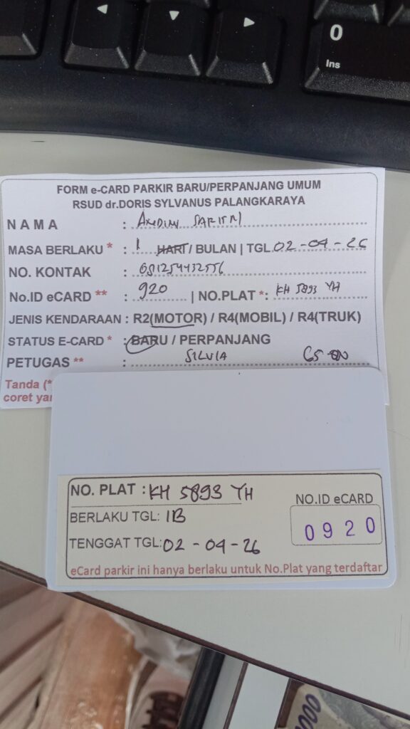 Kartu Member baru id 920