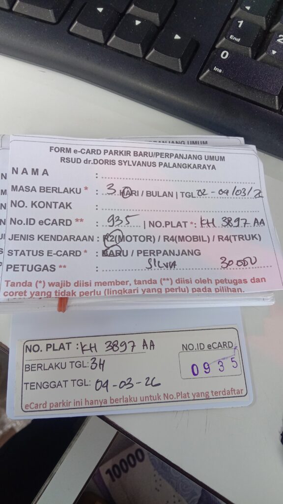 Kartu Member baru id 935