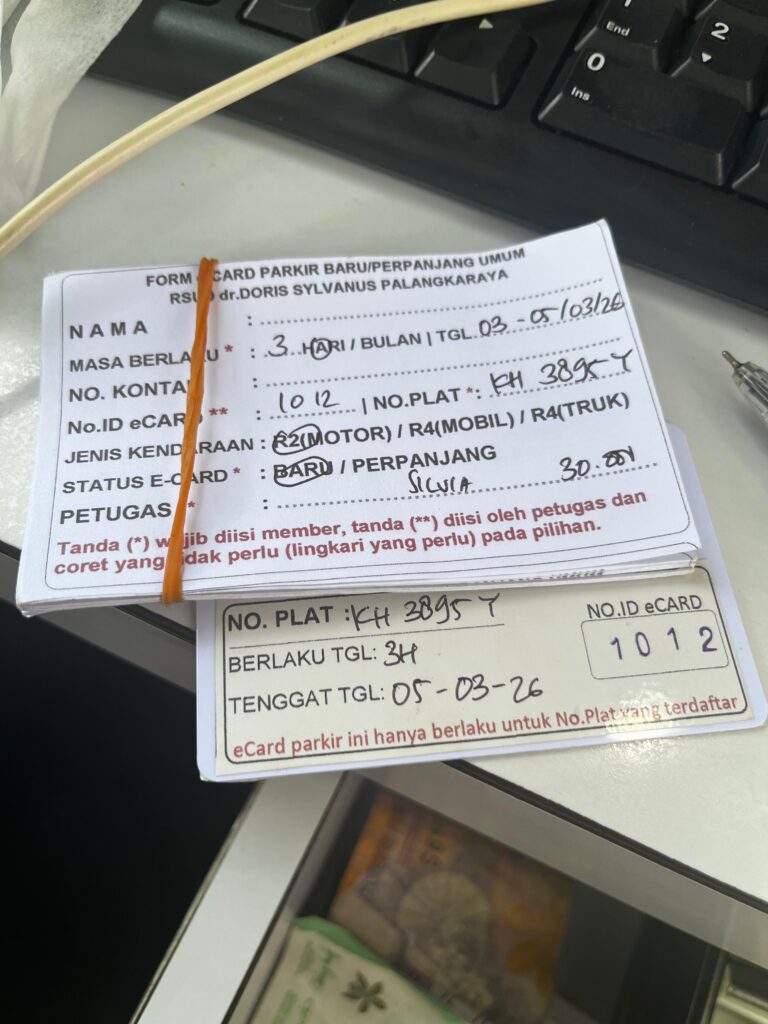 Kartu Member baru id 1012