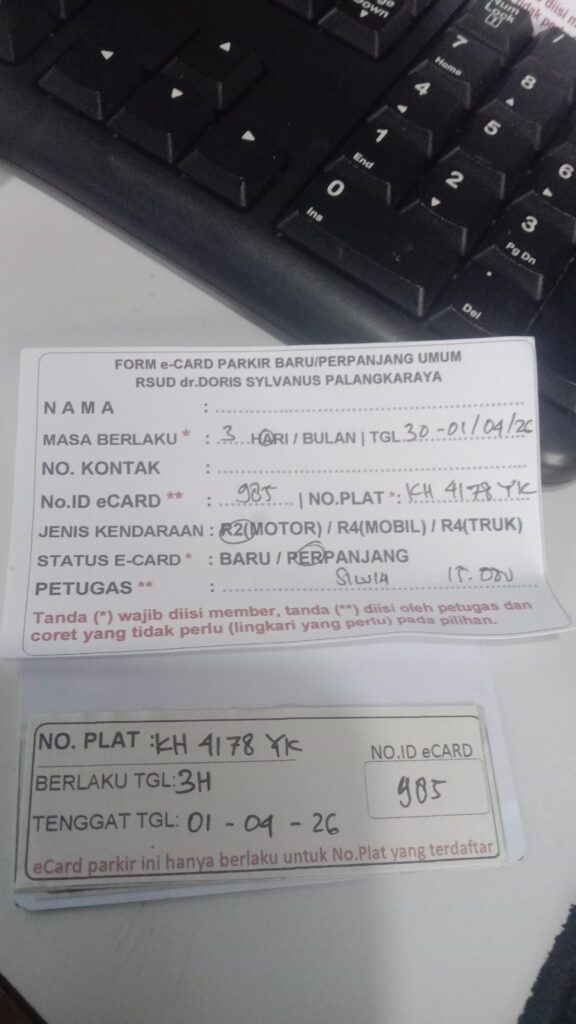 Kartu Member perpanjang id 985