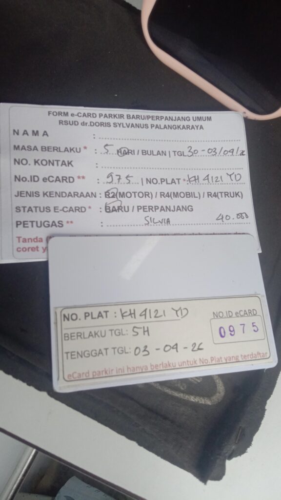 Kartu Member baru id 975