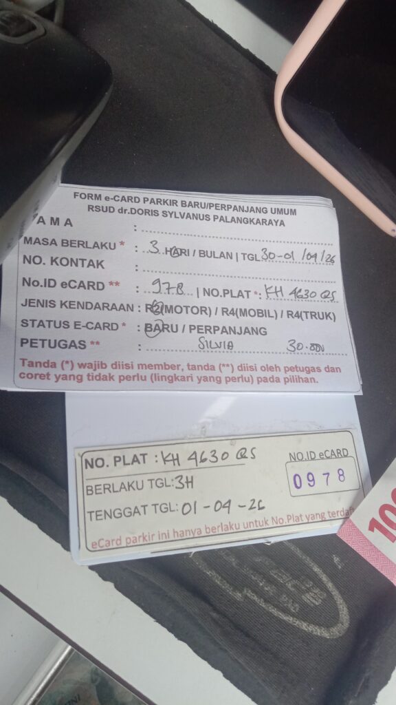 Kartu Member baru id 978