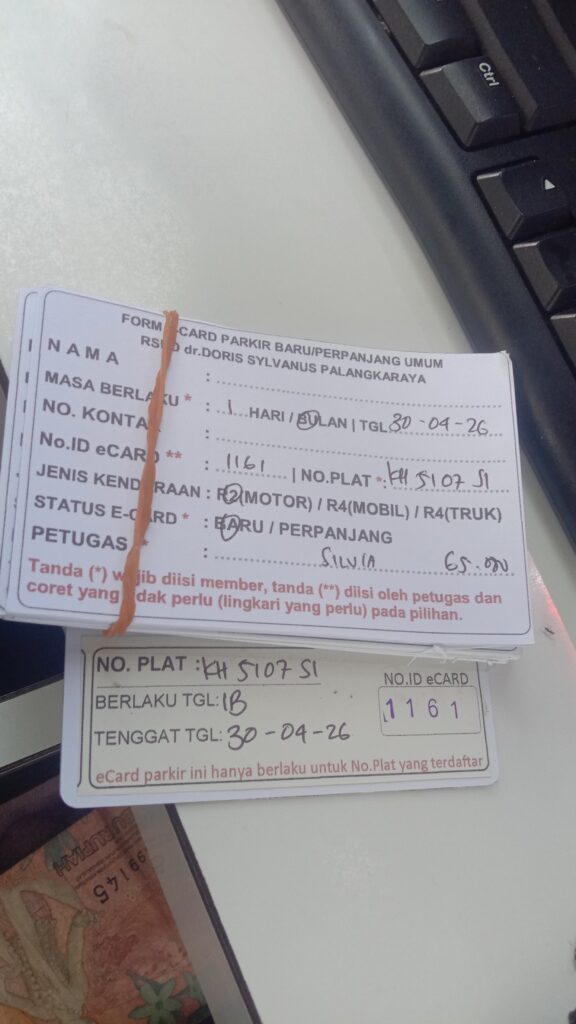 Kartu Member baru id 1161