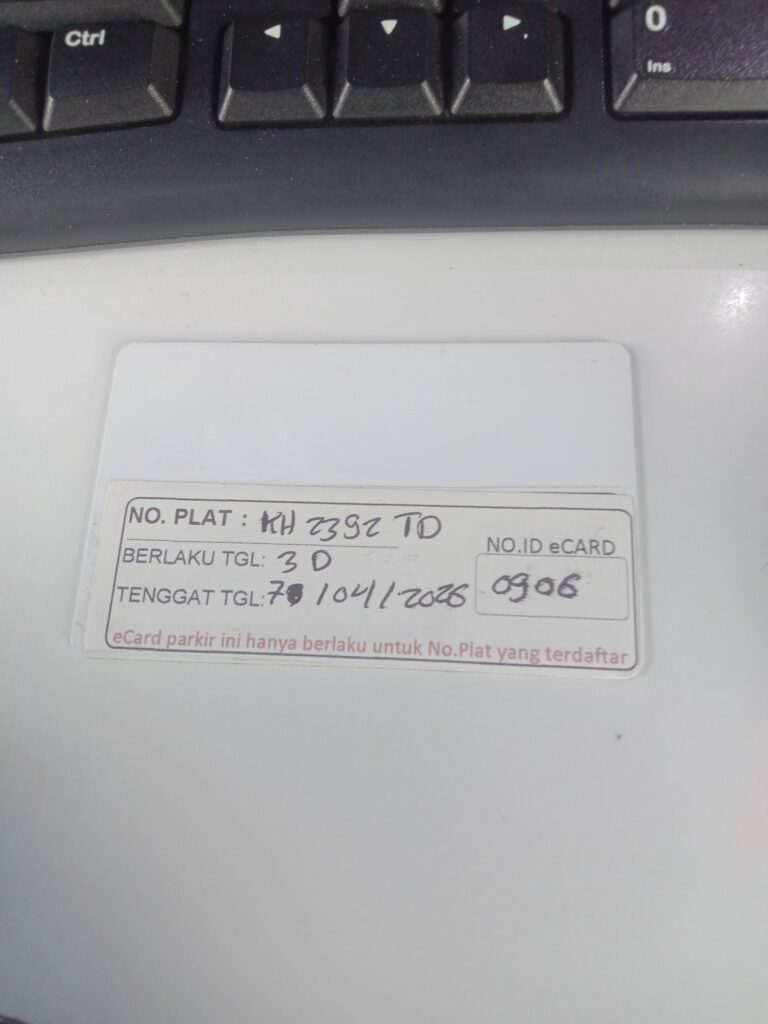 Kartu member kembali id 906