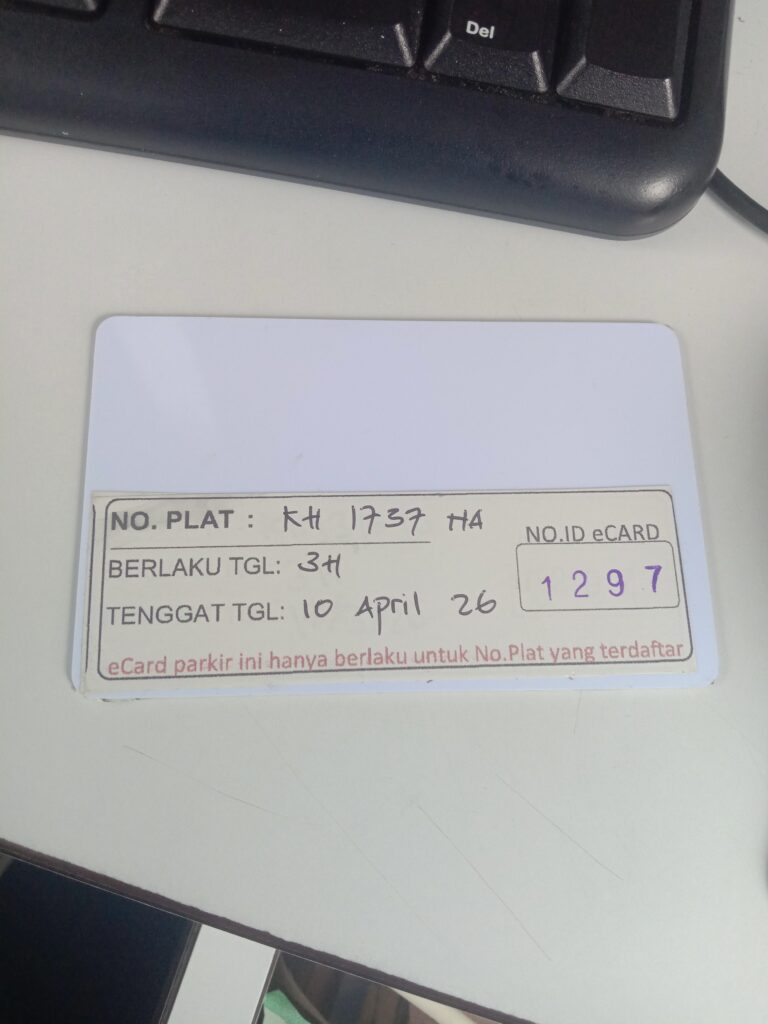 Kartu member kembali id 1297