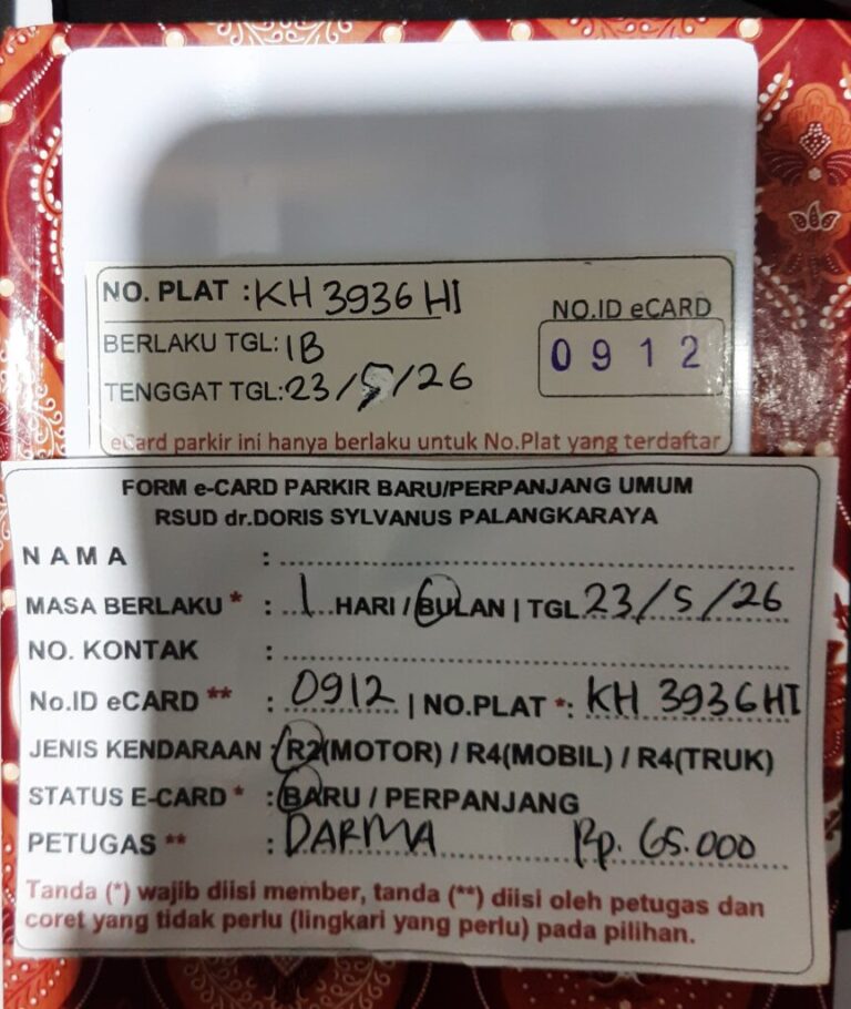 Kartu Member baru