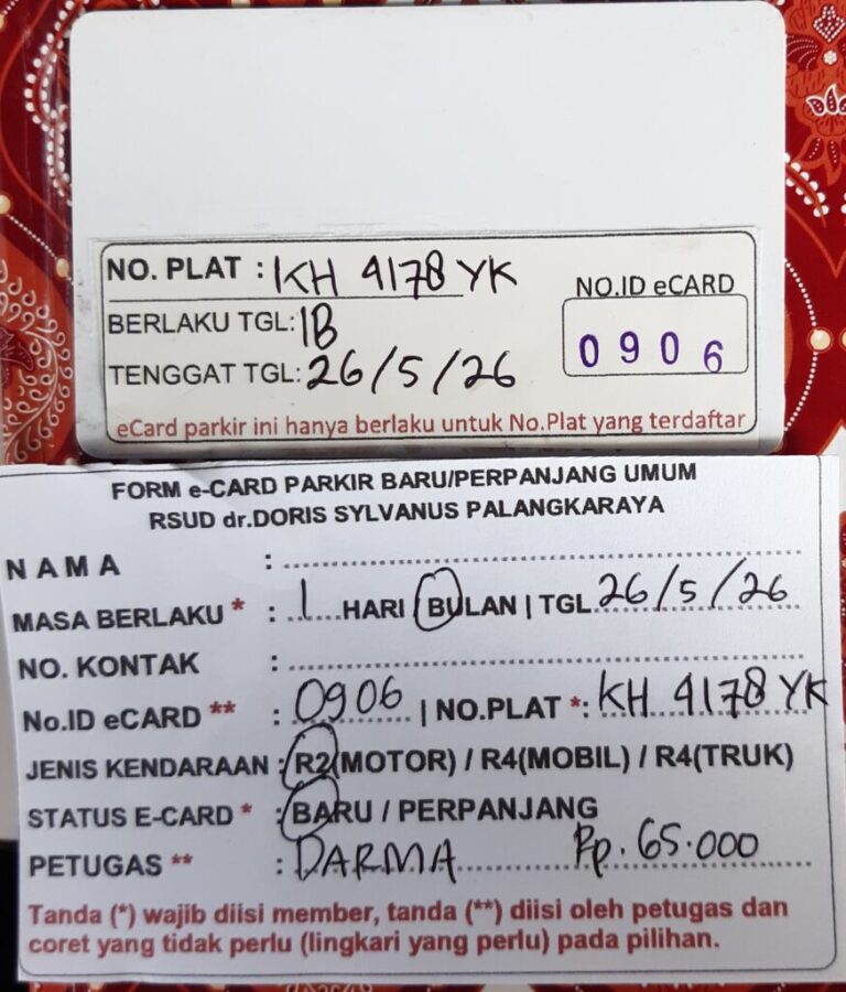 Kartu Member baru