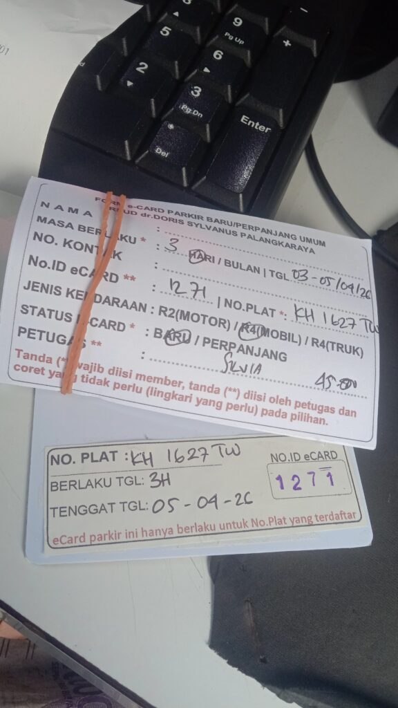 Kartu Member baru id 1271