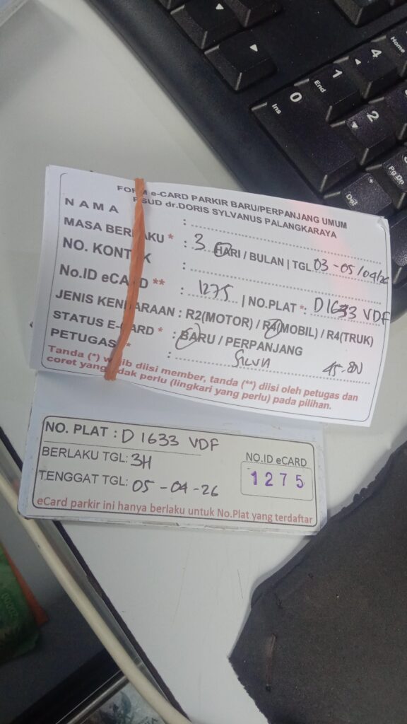 Kartu Member baru id 1275