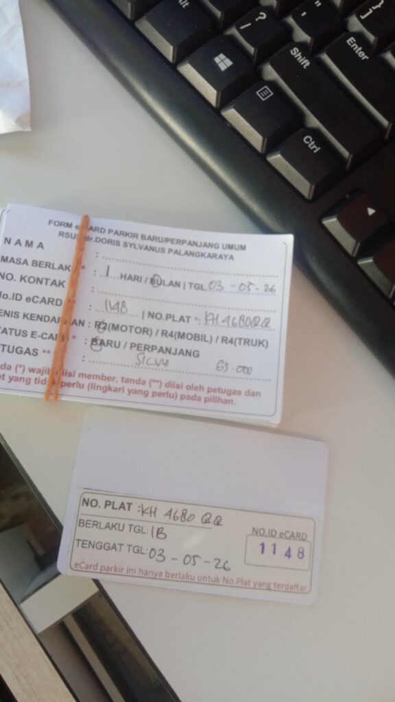 Kartu Member baru id 1148