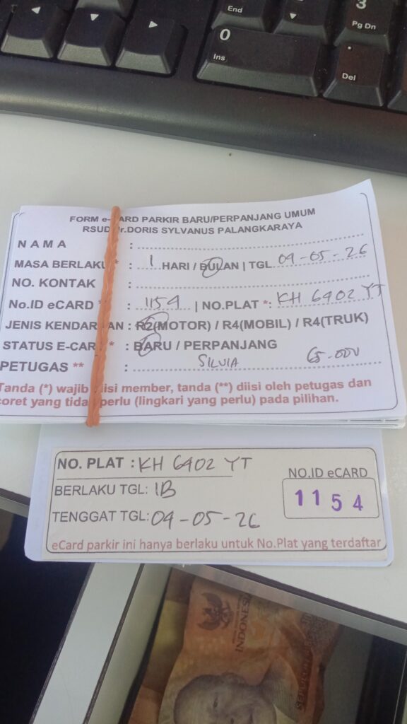 Kartu Member baru id 1154