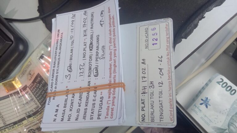 Kartu Member baru id 1256