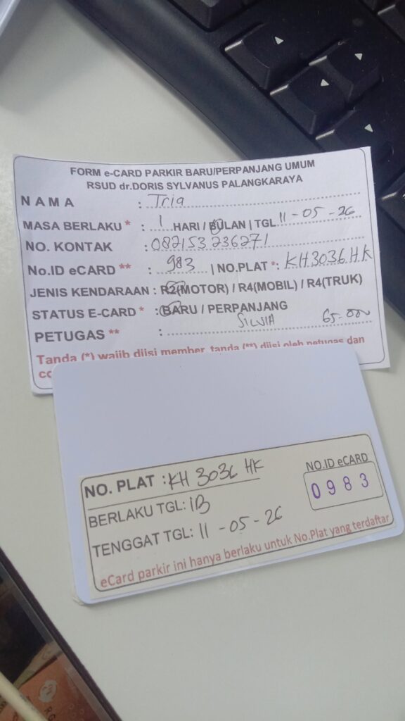 Kartu Member baru id 983