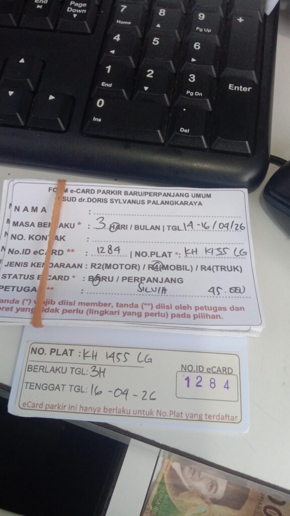 Kartu Member baru id 1284