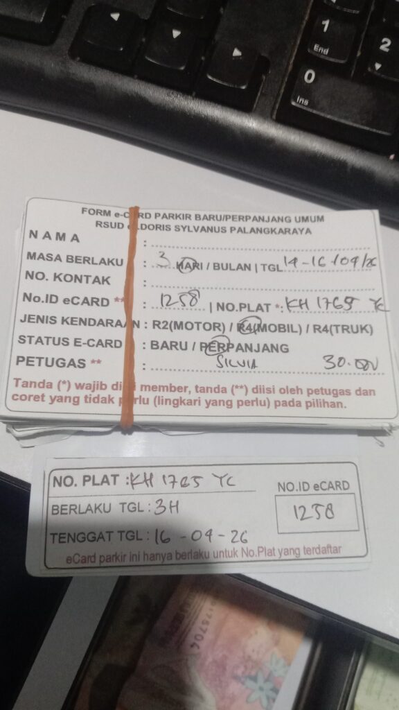 Kartu Member perpanjang id 1258