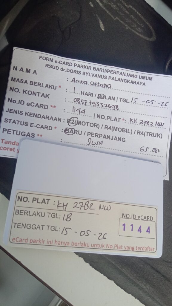 Kartu Member baru id 1144