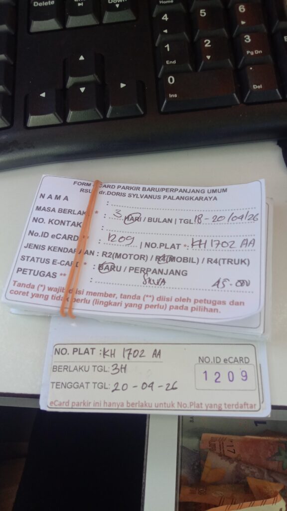 Kartu Member baru id 1209