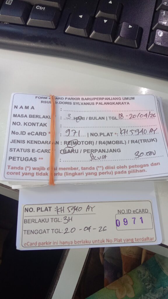 Kartu Member baru id 971