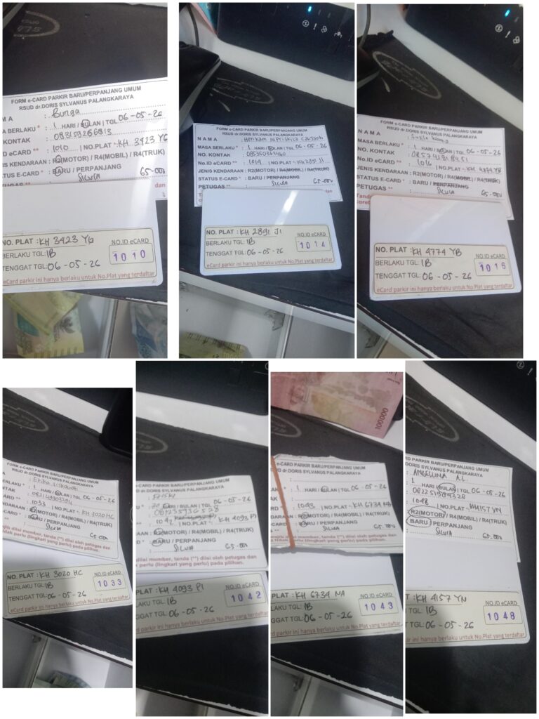 Kartu Member baru id 1010, 1014, 1016, 1048, 1043, 1042, 1033