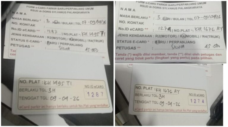 Kartu Member baru id 1274, 1287