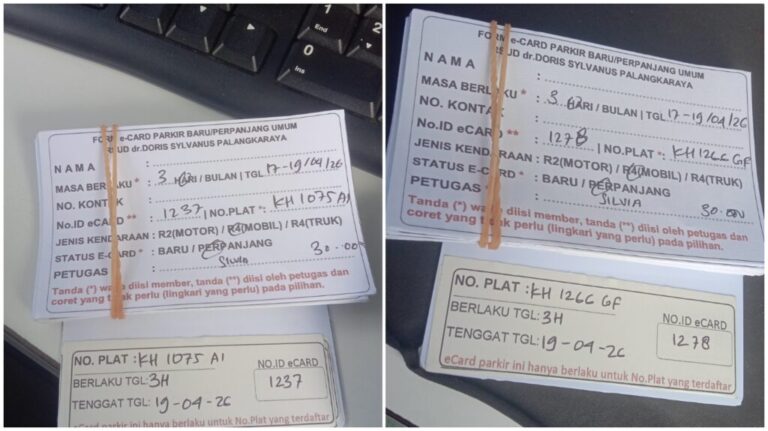 Kartu Member perpanjang id 1237, 1278