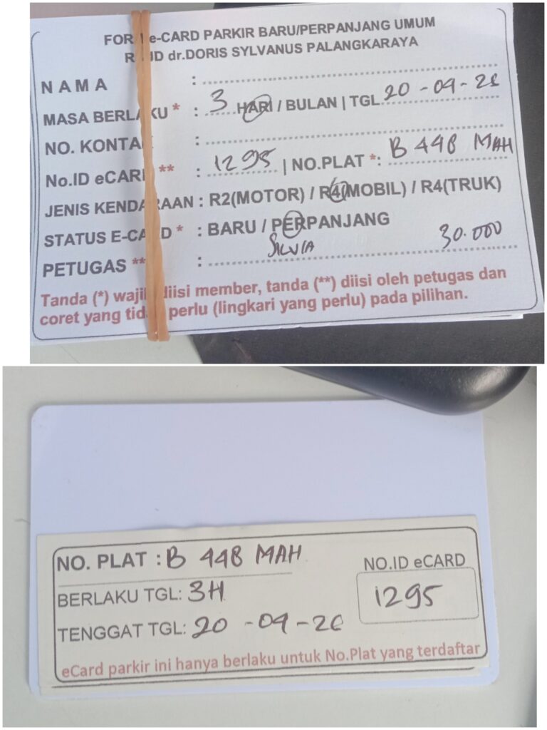 Kartu Member perpanjang id 1295