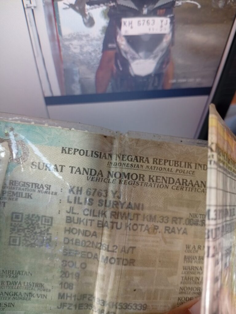 Tiket Hilang