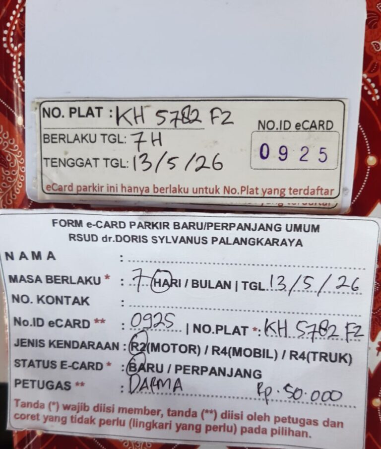 Kartu Member baru