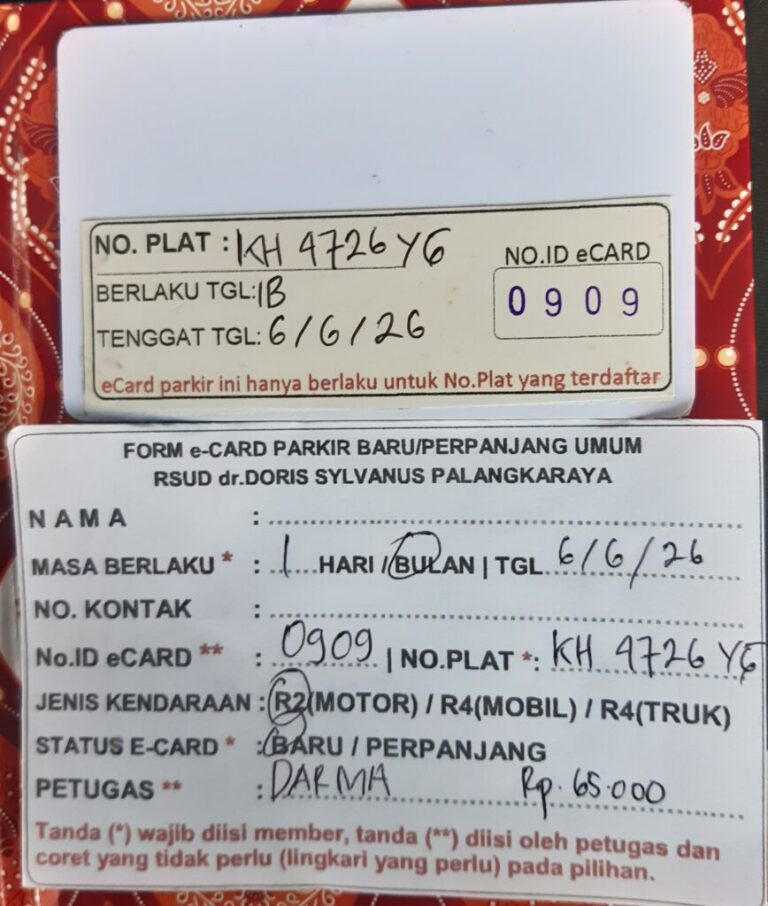 Kartu Member baru