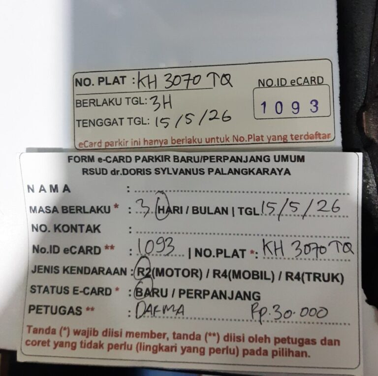 Kartu Member baru