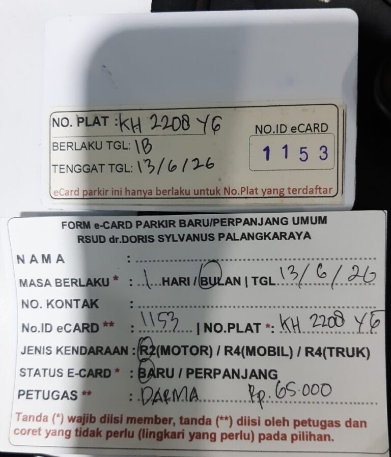 Kartu Member baru