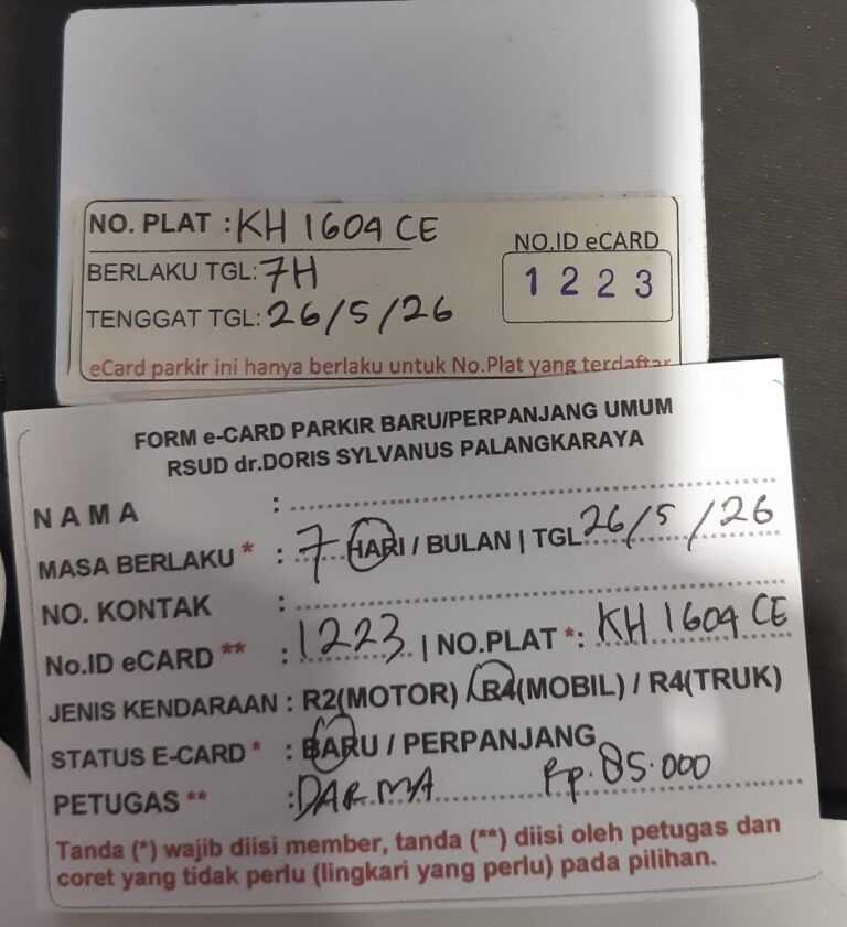 Kartu Member baru