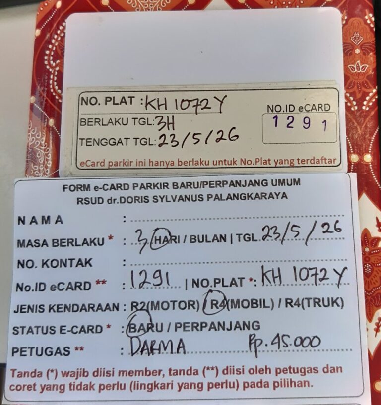 Kartu Member baru