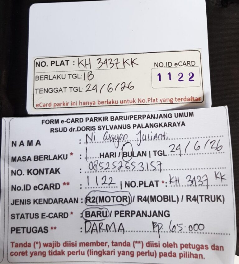 Kartu Member baru