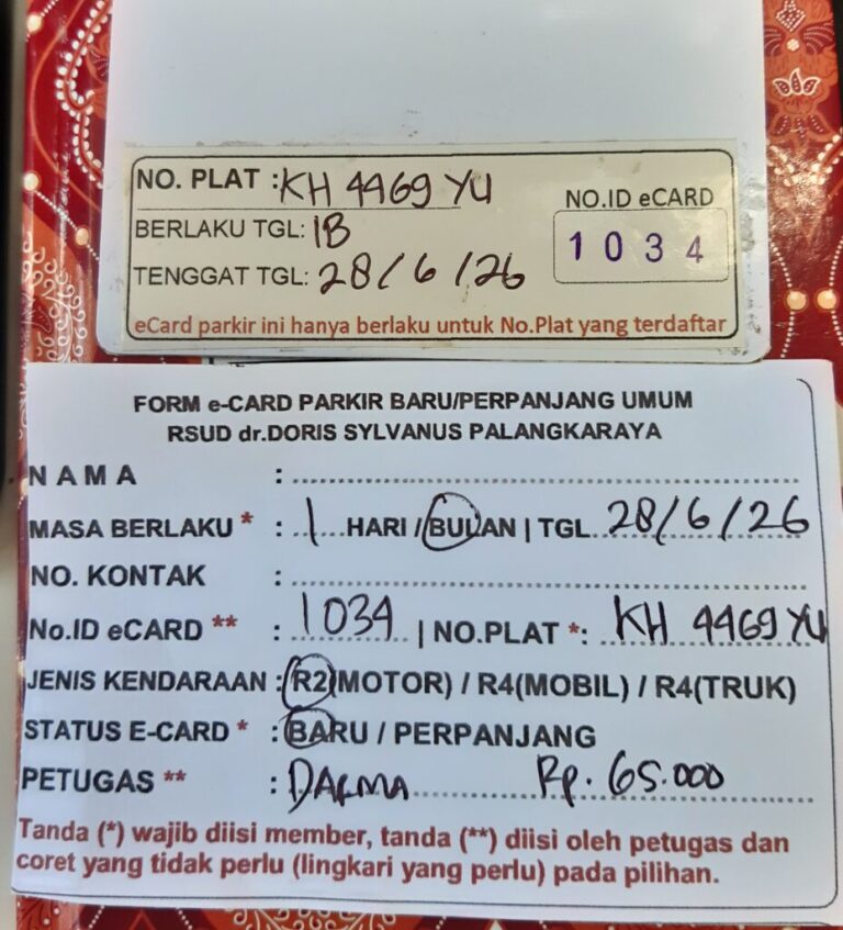 Kartu Member baru