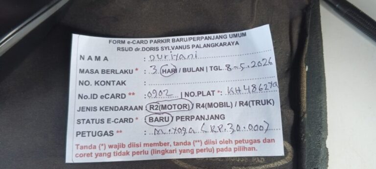 Kartu Member baru ( ID 0902 )
